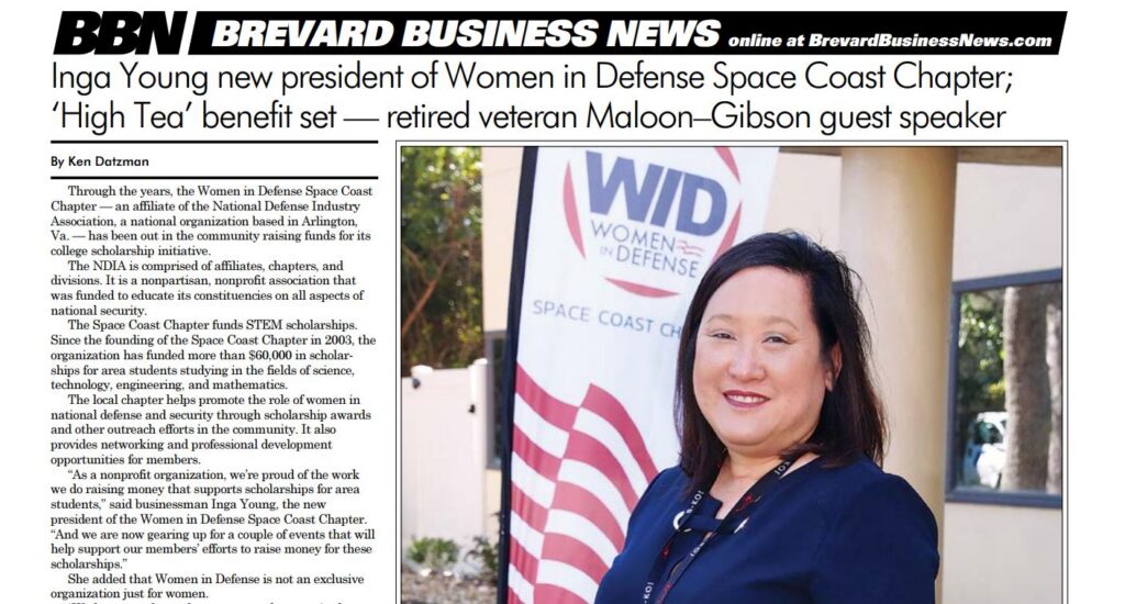BBN news article written about the High Tea benefit set speaker.