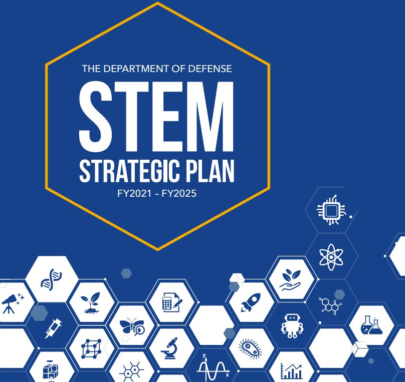 STEM Strategic Plan blue flyer.