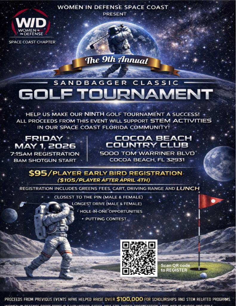 WID Space Coast Sandbagger Classic Golf Tournament: May 1, 2026